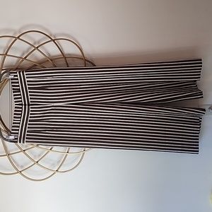 New York & Company Striped Wide Leg Pants